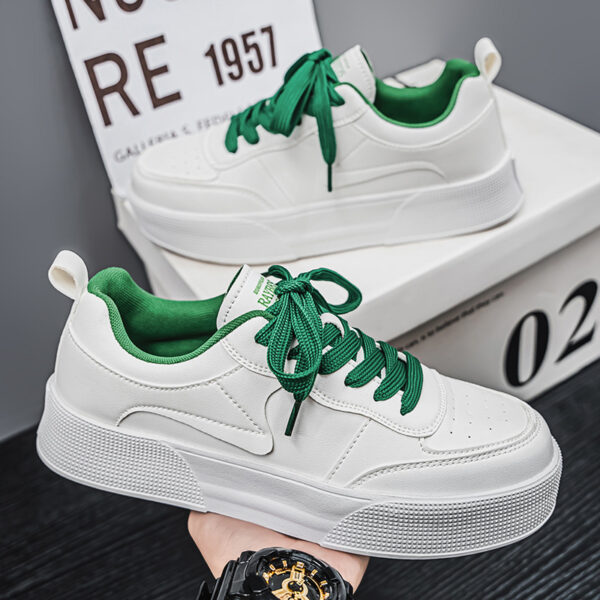 Sneakers Casual Versatile White Sports Men's Shoes - Image 3