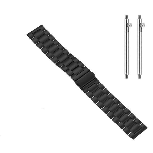 Three Beads Stainless Steel Strap Solid Metal - Image 6