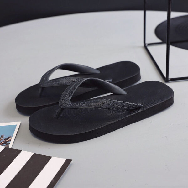 Flip-Flops Rubber Sole Wear-resistant Non-slip Deodorant Beach Flip-flops - Image 2