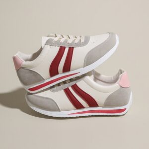 Lace-up Soft Bottom Running Leisure Sneaker