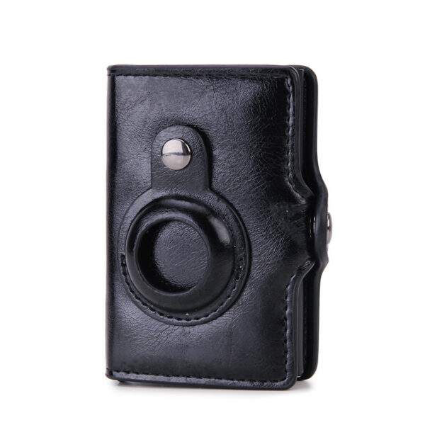 Multifunctional Card Holder Airtag Men's Short Card Holder Wallet Air Tag - Image 8