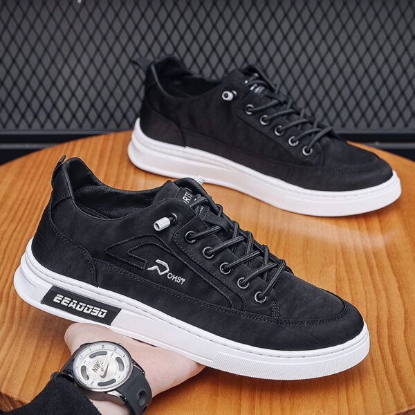 Men's Summer New Umbrella Cloth Breathable All-match Ice Silk Casual Shoes - Image 2