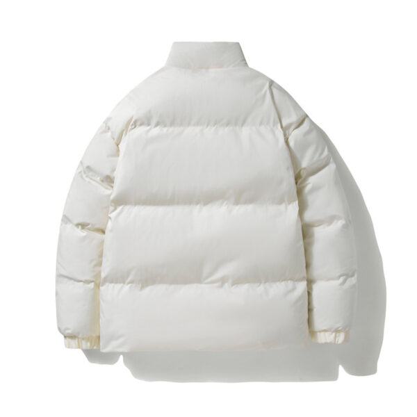 Lambswool Lining Stand-up Collar Cotton-padded Clothes - Image 5