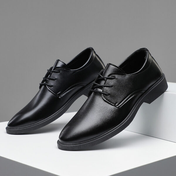 Plus Size Formal Leather Shoes Men's Shoes Pumps - Image 2