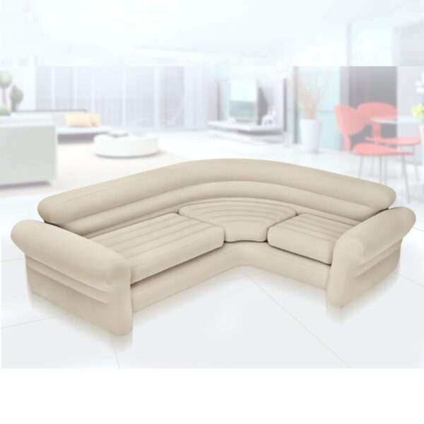 Fashion Lazy Inflatable Double Sofa Bed - Image 5