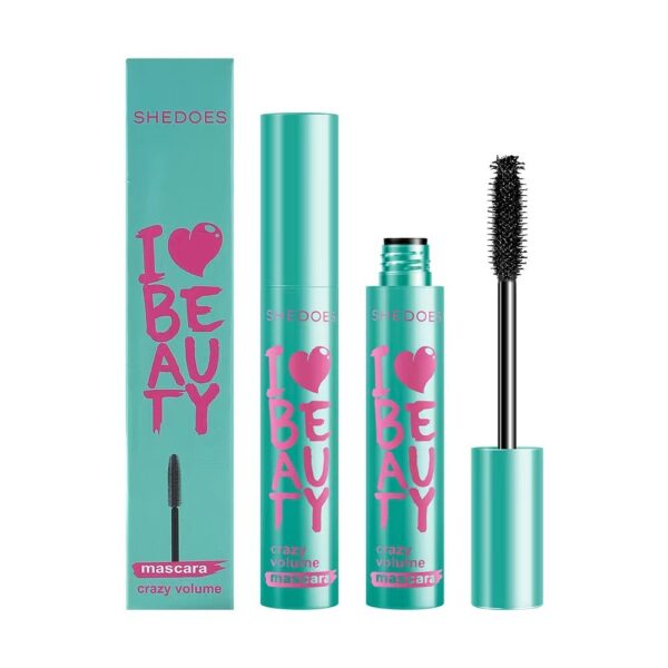 Waterproof Thick Lengthened Not Smudge Large Capacity Four-color Mascara - Image 9