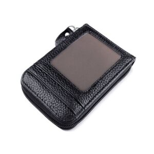 Men's Wallet Genuine PU Leather Credit Card Holder RFID