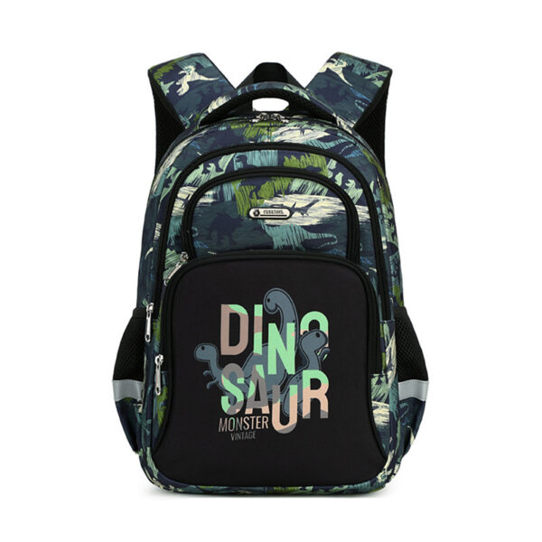 Primary School Student Schoolbag Boys Stylish And Lightweight Grade 1-3 Children Backpack - Image 7