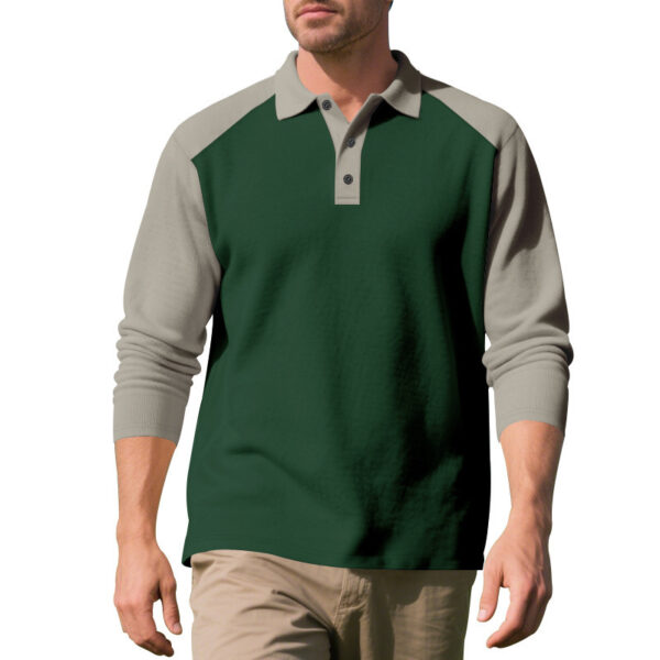 Golf Lapel Long-sleeved T-shirt Bottoming Shirt - Image 6