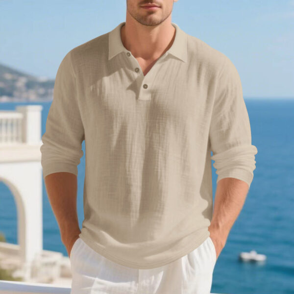 Casual Business Men's Long Sleeve Spring And Autumn - Image 8