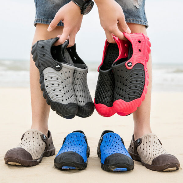 Men's Summer Plus Size Indoor Soft Bottom Sandals - Image 4