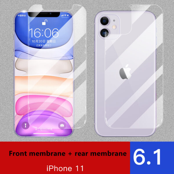 Tempered Film Rear Film Mobile Phone Screen Film Glass - Image 3