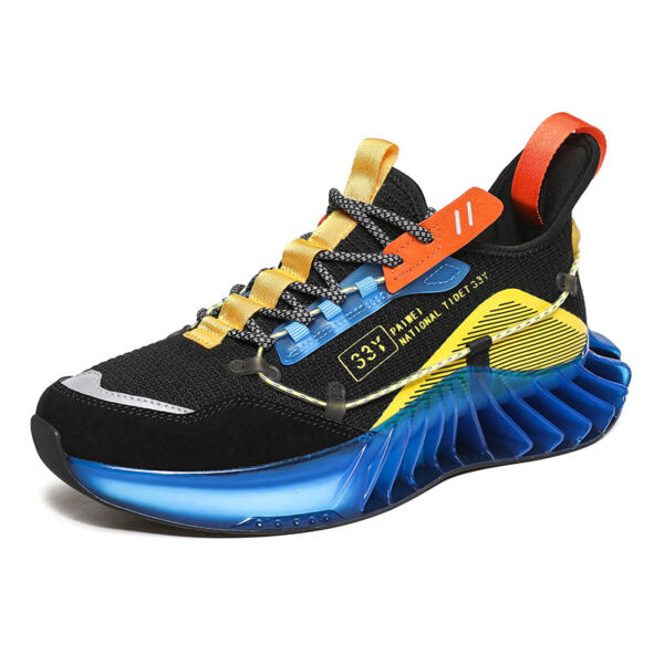 Fall Men'S Low-Top Round Toe Injection Shoes Sports Daily Sports Old Shoes - Image 4