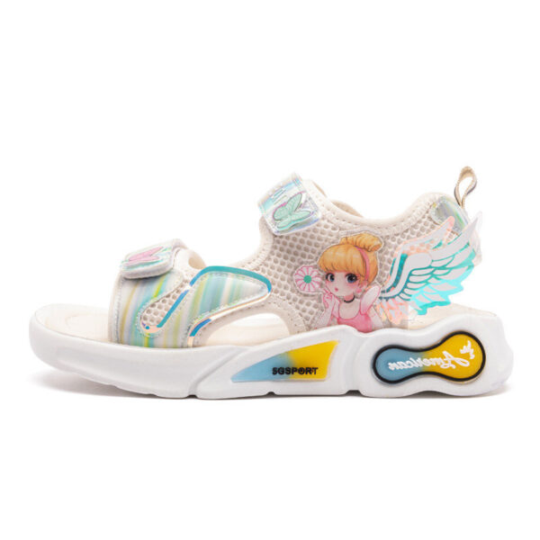 Harpy Bear Kids'' Shoes  Sunshine Princess Shoes Girls'' Sandals Cute Cartoon Breathable Slippers - Image 5