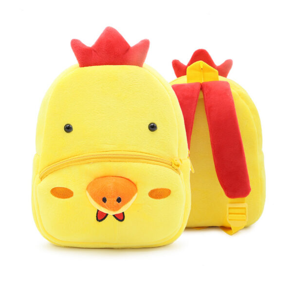 Cute Plush Backpacks Kindergarten Cartoon School Bags Children Animal Toys Bag - Image 4