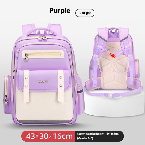 Oxford Cloth Children's Schoolbag Large Capacity Backpack - Image 6
