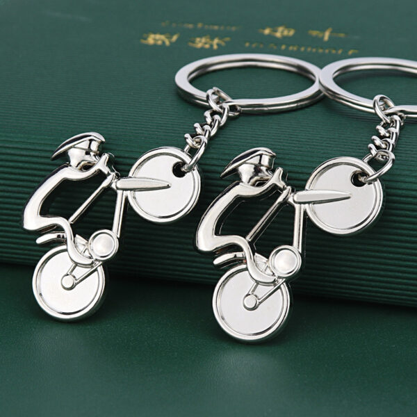 Mini Bicycle Metal Keychains Pendant Tourist Souvenir - Image 7