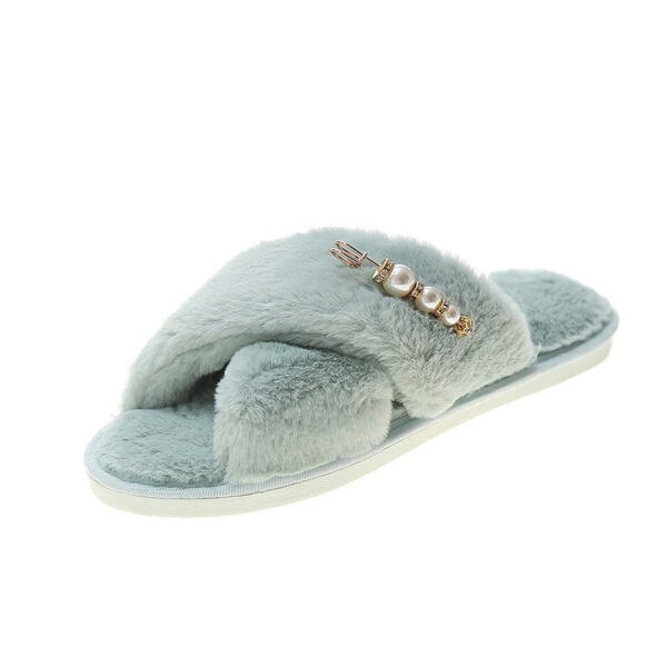 New Cross Cotton Slippers Home Casual Floor Slippers - Image 10