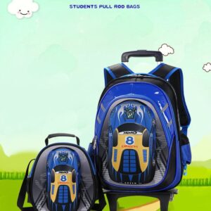 The New Men's Detachable Trolley Schoolbag Reduces The Burden