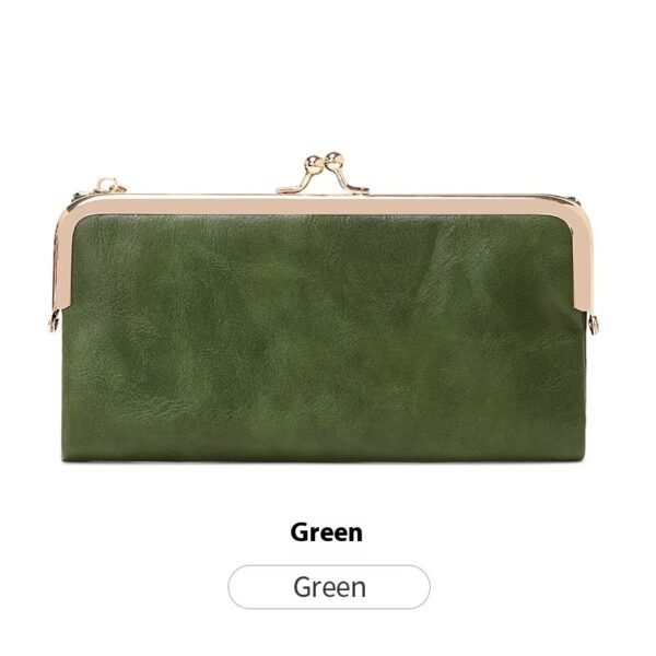 Retro Clip Multifunctional All-match Folding Coin Purse - Image 4