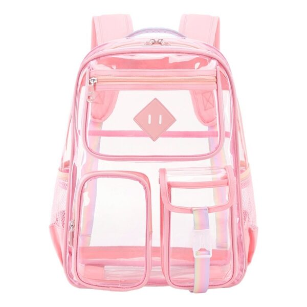 Transparent Bag Waterproof Primary School Student Schoolbag For Junior High School Grade - Image 9