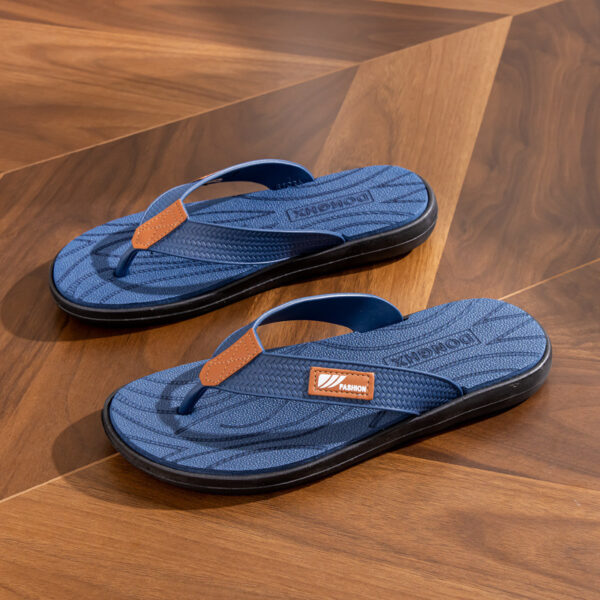 Men's New Summer Platform Slippers Non-slip Sandals - Image 2