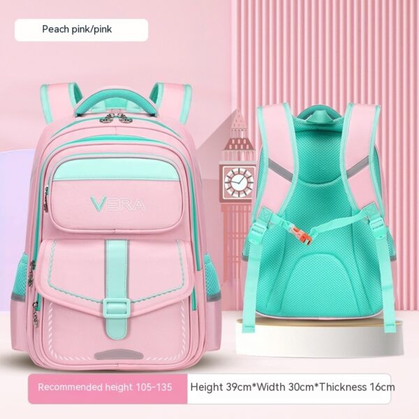 Backpack Spine Protection Waterproof Large Capacity - Image 2