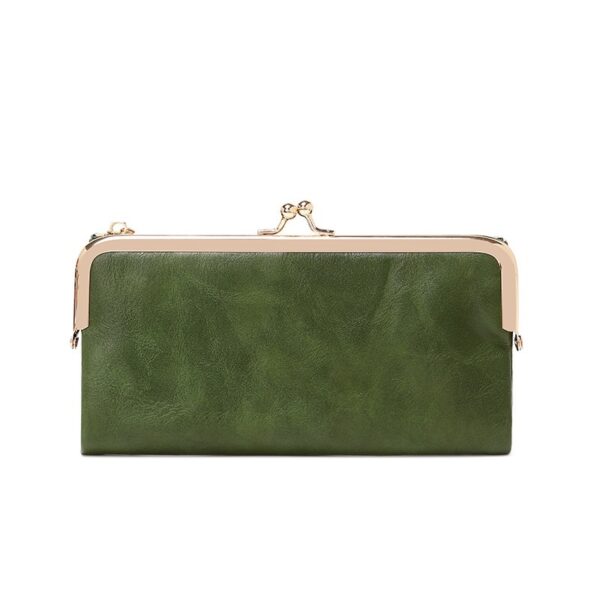 Retro Clip Multifunctional All-match Folding Coin Purse - Image 2