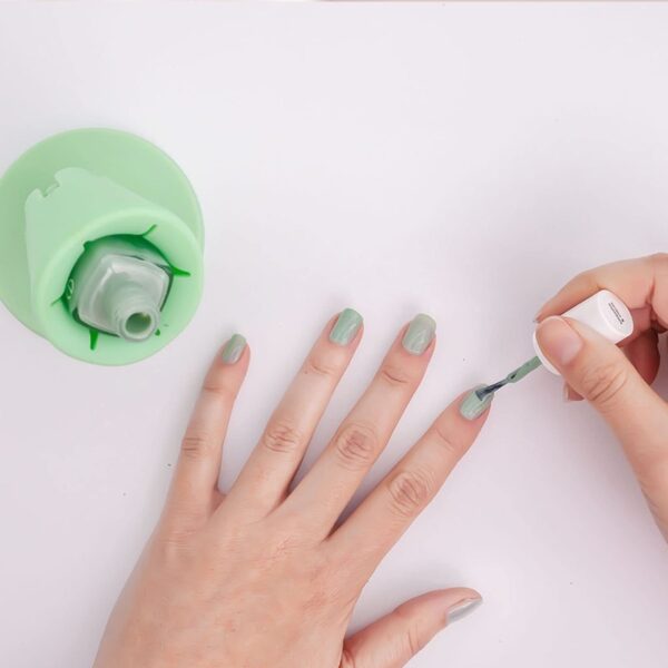 Silicone Nail Polish Bottle Holders Ring Nail Polish Seat - Image 4