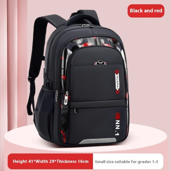 Children's Junior And Middle School Students Large Capacity Backpack - Image 3