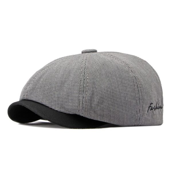 Spring And Summer Thin Breathable Octagonal Cap Male - Image 5