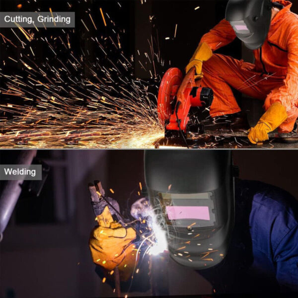 Auto Darkening Welding Mask Helmet Solar Powered Welders  TIG MIG Grinding UK - Image 5