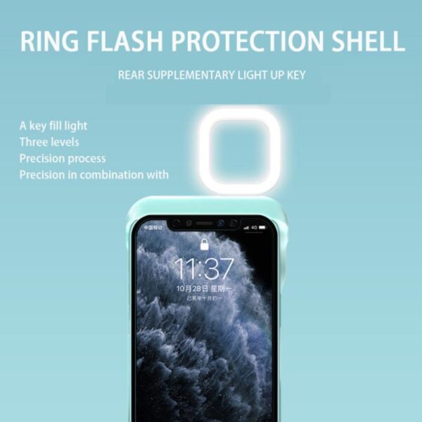 Beauty Fill Light Cover Beauty  Phone Case Shell Selfie Light Up Case - Image 4
