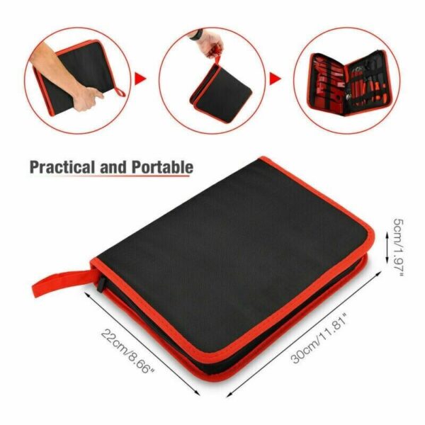 14 Piece Car Door Plastic Trim Panel Dash Installation Removal Pry Tool Kit Set - Image 2