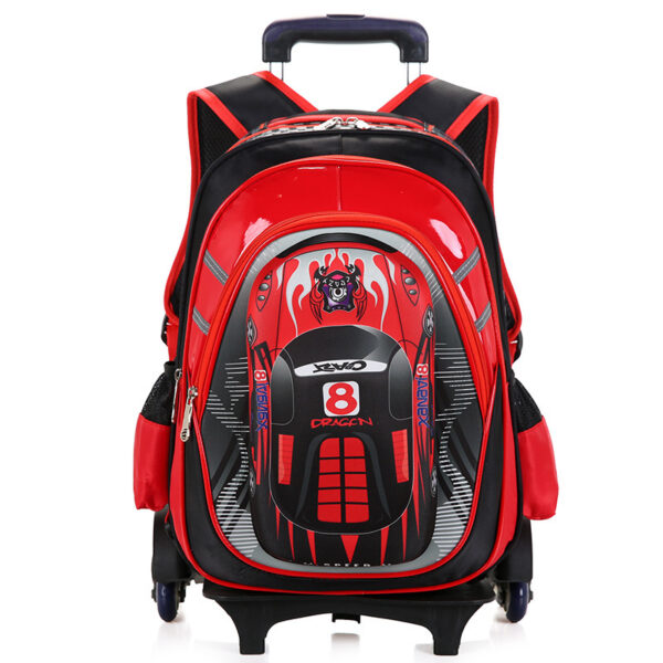 The New Men's Detachable Trolley Schoolbag Reduces The Burden - Image 3