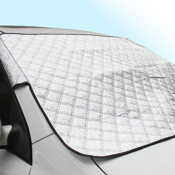 Car Covers Car Windscreen Cover Anti Snow Frost Ice Windshield Dust Protector Heat Sun Shade Ice Large Snow Dust Protector - Image 6