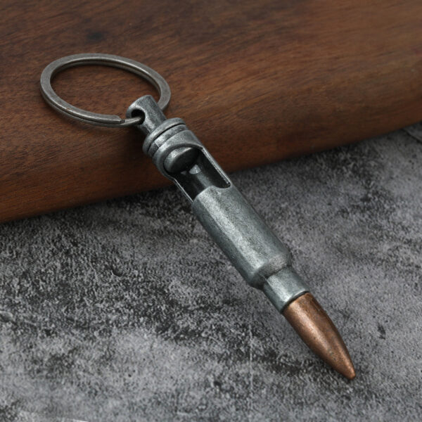 Metal Keychains Bullet Bottle Opener Creative Pendant - Image 8