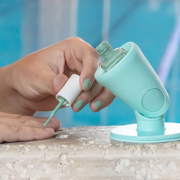 Silicone Nail Polish Bottle Holders Ring Nail Polish Seat