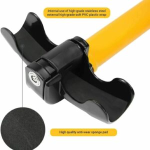 Universal Heavy Duty Anti Theft Steering Wheel Lock Rotary Security Safe Van Car