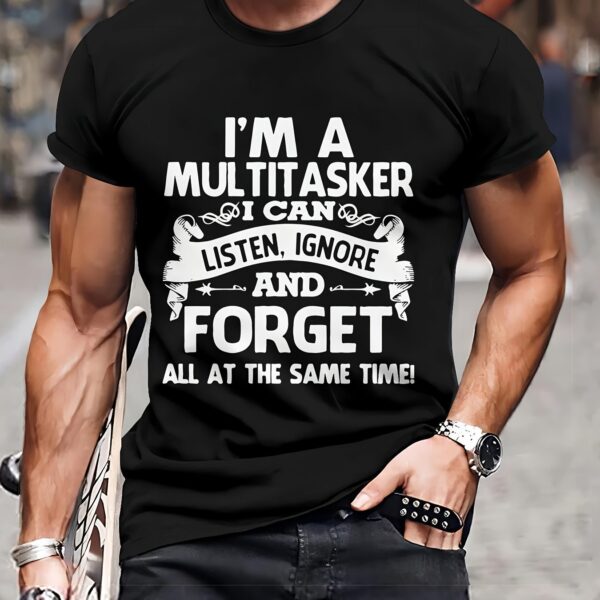 Men's Fashion 3D T-shirt Casual Loose - Image 4