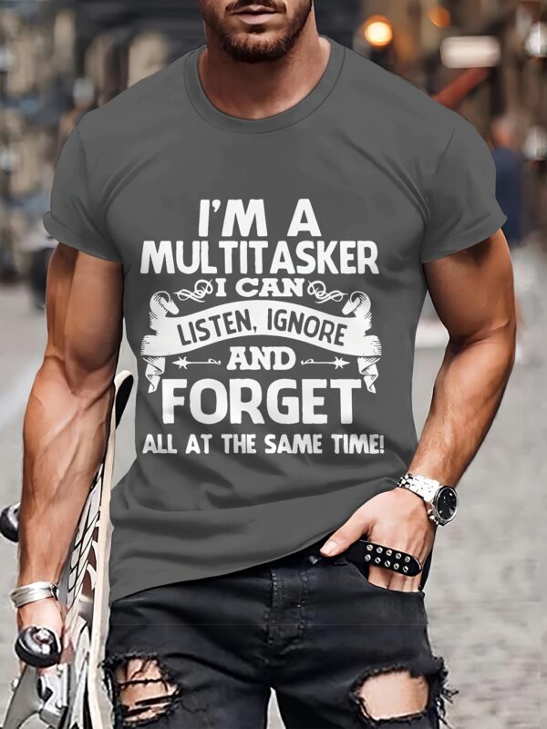 Men's Fashion 3D T-shirt Casual Loose - Image 8