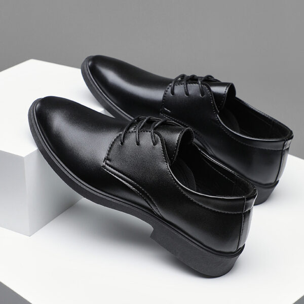 Plus Size Formal Leather Shoes Men's Shoes Pumps - Image 4