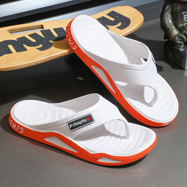 Men's Wear-resistant Casual Outdoor Wear Slippers For Summer Soft Back Thick Back Fashion Flip-flop - Image 3