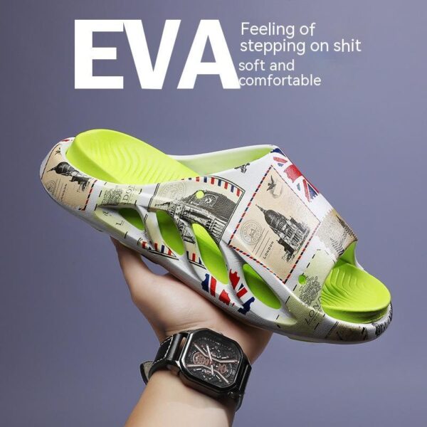Men's Fashion Casual Outdoor Soft Bottom Sports Platform Slippers - Image 5