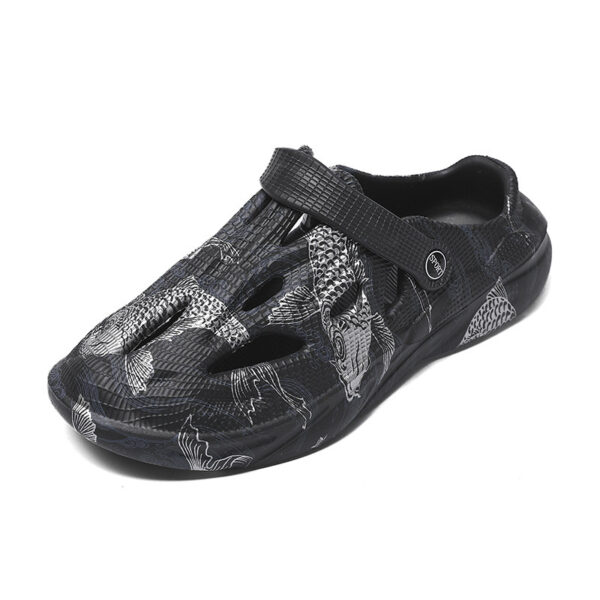 Camouflage Sandals Men's Beach Toe Cap - Image 2