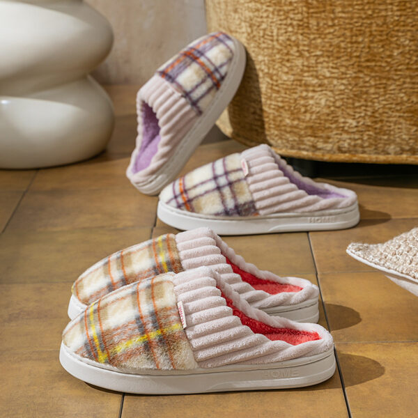 Leisure Home Comfortable Soft Cotton Slippers - Image 3