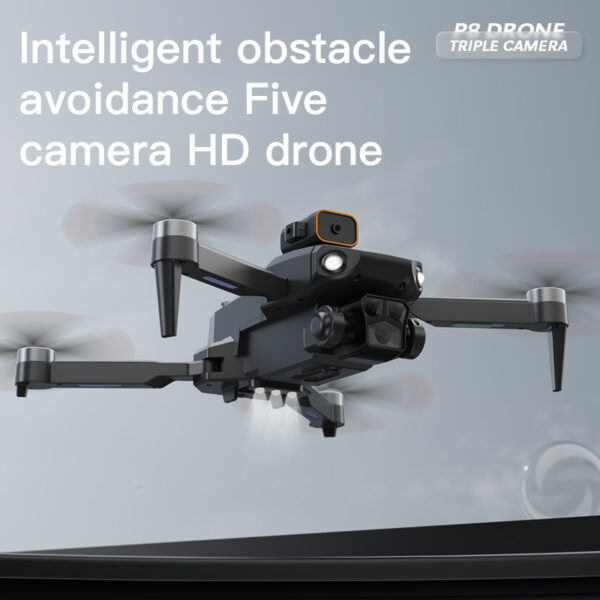 P8 Pro HD Aerial Photography Five Lens Obstacle Avoidance Drone Automatic Return GPS Quadcopter Remote Control Airplane GPS Positioning - Image 5