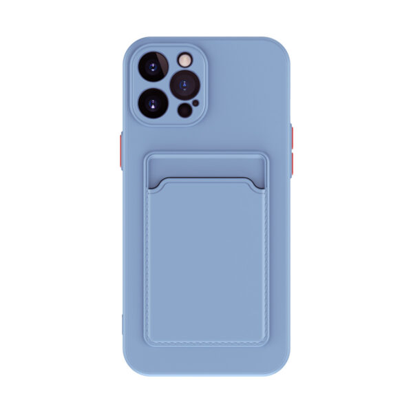 Simple Pure Color Liquid Silicone Phone Case - Image 10