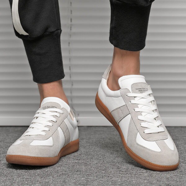 Japanese-style Retro Unisex Shoes White Sneakers - Image 5