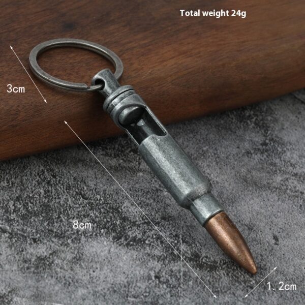 Metal Keychains Bullet Bottle Opener Creative Pendant - Image 10